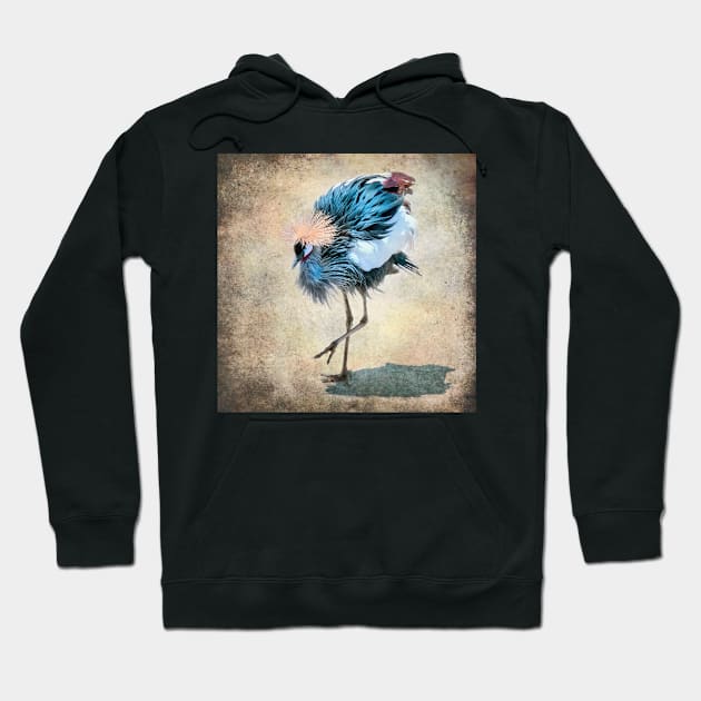 The Dancing Crane Hoodie by Tarrby